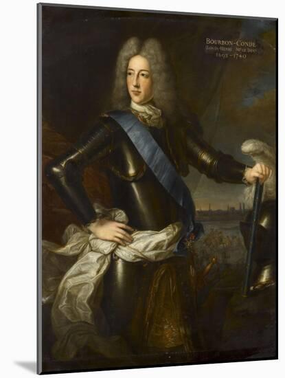 Portrait de Louis-Henri de Bourbon (1692-1740)-Pierre Gobert-Mounted Giclee Print