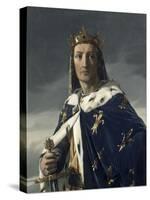 Portrait de Louis VIII (1187-1226), dit le Lion, roi de France en 1223-Henri Lehmann-Stretched Canvas