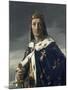 Portrait de Louis VIII (1187-1226), dit le Lion, roi de France en 1223-Henri Lehmann-Mounted Giclee Print