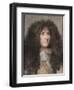 Portrait de Louis XIV-Charles Le Brun-Framed Giclee Print