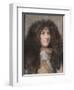 Portrait de Louis XIV-Charles Le Brun-Framed Giclee Print