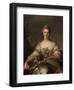 Portrait de Madame de La Porte, 1752-Jean-Marc Nattier-Framed Premium Giclee Print