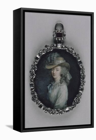 Portrait de madame du Barry (1743-1793)-Elisabeth Louise Vigée-LeBrun-Framed Stretched Canvas