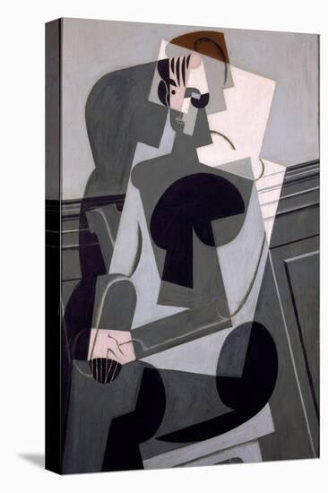 Portrait De Madame Josette Gris, 1916-Juan Gris-Stretched Canvas