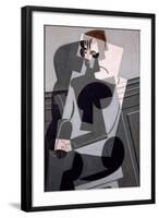 Portrait De Madame Josette Gris, 1916-Juan Gris-Framed Giclee Print