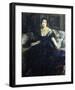 Portrait de Madame Jules Pams-Jacques Emile Blanche-Framed Premium Giclee Print