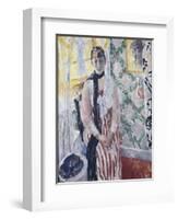 Portrait de madame Moreau Wouters-Rik Wouters-Framed Giclee Print