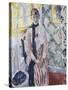 Portrait de madame Moreau Wouters-Rik Wouters-Stretched Canvas