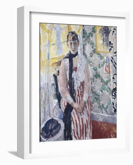 Portrait de madame Moreau Wouters-Rik Wouters-Framed Giclee Print