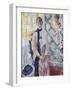 Portrait de madame Moreau Wouters-Rik Wouters-Framed Giclee Print