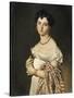 Portrait de madame Panckoucke-Jean-Auguste-Dominique Ingres-Stretched Canvas
