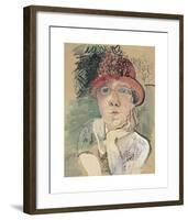 Portrait de Madame Raoul Dufy-Raoul Dufy-Framed Premium Giclee Print