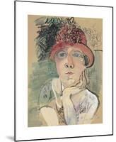 Portrait de Madame Raoul Dufy-Raoul Dufy-Mounted Premium Giclee Print