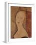 Portrait de madame Sauvage-Amedeo Modigliani-Framed Giclee Print