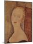 Portrait de madame Sauvage-Amedeo Modigliani-Mounted Giclee Print