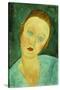 Portrait de Madame Survage-Amedeo Modigliani-Stretched Canvas