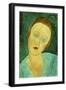 Portrait de Madame Survage-Amedeo Modigliani-Framed Giclee Print