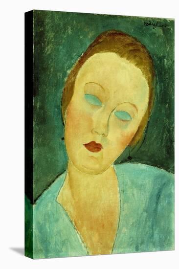 Portrait de Madame Survage-Amedeo Modigliani-Stretched Canvas
