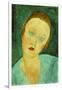 Portrait de Madame Survage-Amedeo Modigliani-Framed Giclee Print