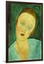 Portrait de Madame Survage-Amedeo Modigliani-Framed Giclee Print