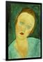 Portrait de Madame Survage-Amedeo Modigliani-Framed Giclee Print