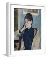 Portrait de Madeleine Bernard-Paul Gauguin-Framed Giclee Print