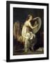 Portrait de mademoiselle Ducreux dit autrefois portrait de madame Vigée Lebrun-Jacques-Louis David-Framed Giclee Print