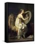 Portrait de mademoiselle Ducreux dit autrefois portrait de madame Vigée Lebrun-Jacques-Louis David-Framed Stretched Canvas