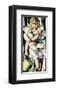 Portrait de Mademoiselle Poum Rachou-Tamara de Lempicka-Framed Premium Giclee Print