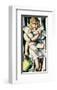 Portrait de Mademoiselle Poum Rachou-Tamara de Lempicka-Framed Premium Giclee Print