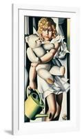 Portrait de Mademoiselle Poum Rachou-Tamara de Lempicka-Framed Premium Giclee Print