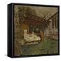 Portrait de Maillol-Edouard Vuillard-Framed Stretched Canvas