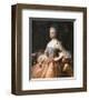 Portrait de Marie-Adelaide de France-Jean-Marc Nattier-Framed Premium Giclee Print