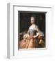 Portrait de Marie-Adelaide de France-Jean-Marc Nattier-Framed Premium Giclee Print