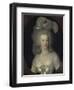 Portrait de Marie-Antoinette-null-Framed Premium Giclee Print