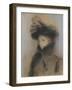 Portrait de Marie Botkin-Odilon Redon-Framed Giclee Print