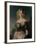 Portrait de Marie Caroline Auguste de Bourbon, duchesse d'Aumale (1822-1869)-Franz Xaver Winterhalter-Framed Giclee Print