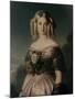 Portrait de Marie Caroline Auguste de Bourbon, duchesse d'Aumale (1822-1869)-Franz Xaver Winterhalter-Mounted Giclee Print