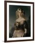 Portrait de Marie Caroline Auguste de Bourbon, duchesse d'Aumale (1822-1869)-Franz Xaver Winterhalter-Framed Giclee Print