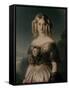 Portrait de Marie Caroline Auguste de Bourbon, duchesse d'Aumale (1822-1869)-Franz Xaver Winterhalter-Framed Stretched Canvas