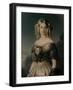 Portrait de Marie Caroline Auguste de Bourbon, duchesse d'Aumale (1822-1869)-Franz Xaver Winterhalter-Framed Giclee Print