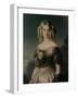 Portrait de Marie Caroline Auguste de Bourbon, duchesse d'Aumale (1822-1869)-Franz Xaver Winterhalter-Framed Giclee Print