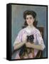 Portrait de Marie-Louise Durand-Ruel, 1911-Mary Cassatt-Framed Stretched Canvas
