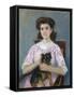 Portrait de Marie-Louise Durand-Ruel, 1911-Mary Cassatt-Framed Stretched Canvas