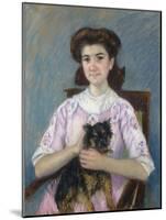 Portrait de Marie-Louise Durand-Ruel, 1911-Mary Cassatt-Mounted Giclee Print