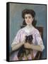 Portrait de Marie-Louise Durand-Ruel, 1911-Mary Cassatt-Framed Stretched Canvas