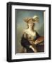 Portrait de Marie-Louise-Elisabeth Vigée-Le Brun (1755-1842), peintre-Elisabeth Louise Vigée-LeBrun-Framed Giclee Print