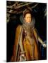 Portrait De Marie-Madeleine D'autriche (1589-1631) Grande Duchesse De Toscane  (Portrait of Archdu-Frans II Pourbus-Mounted Giclee Print