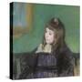 Portrait De Marie-Therese Gaillard-Mary Cassatt-Stretched Canvas