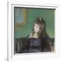 Portrait De Marie-Therese Gaillard-Mary Cassatt-Framed Giclee Print